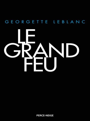 cover image of Le Grand Feu